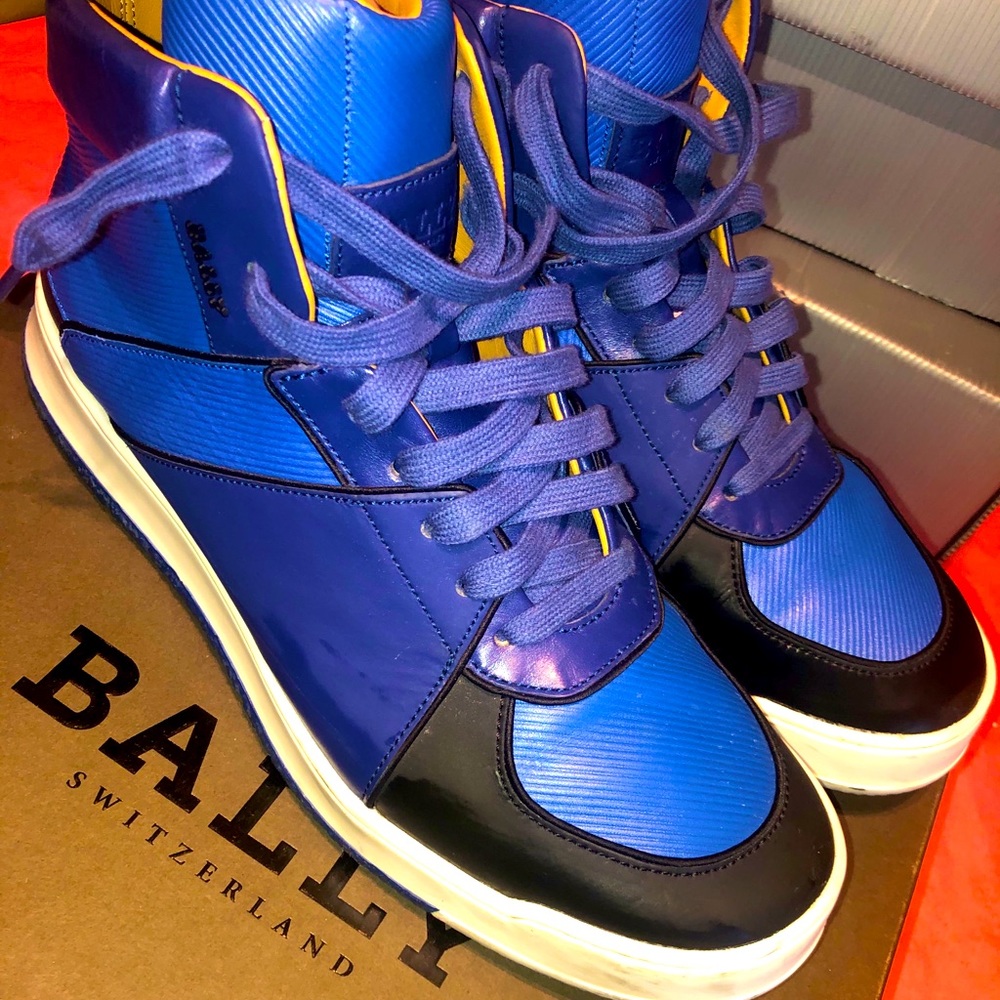 Bally High Top Sneakers